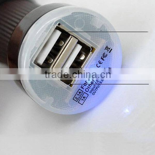 Dual Car USB Charger Universal USB Car Charger Mobile Charger