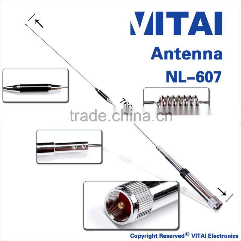 VITAI NL-607 144/430MHz 150W 2.15/5.2dB Mobile Two way Radio Antenna Frequency: 144/430MHz