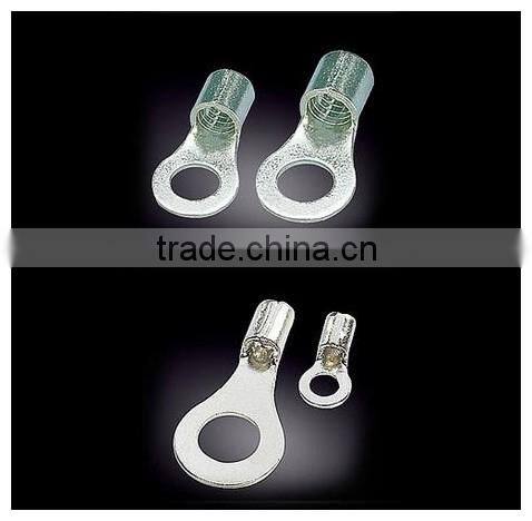 Non insulated ring terminal,stainless steel ring terminal,copper tube terminal