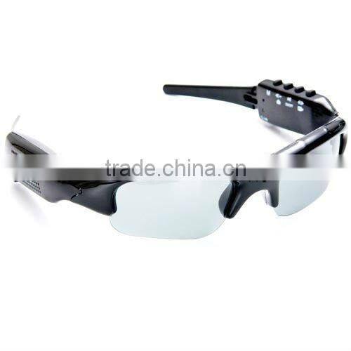 2012 NEW cheap DVR MP3 Sunglasses, 2.0 mage support TF/MicroSD