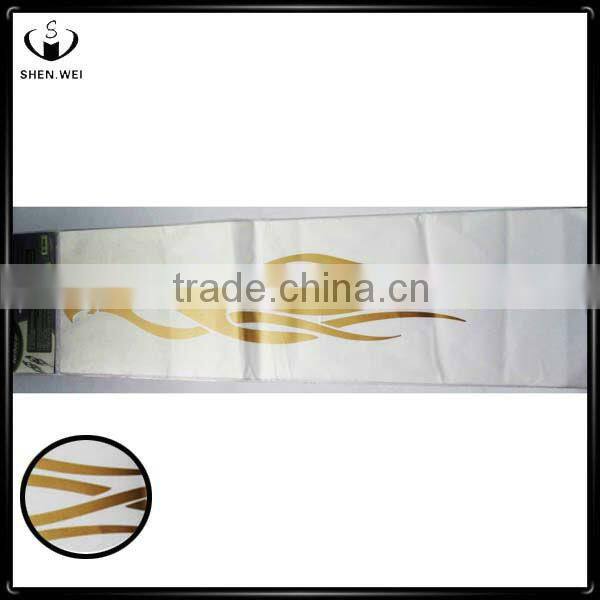 glossy removable pvc decal full car body side sticker