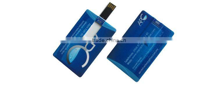 card shape usb flash drive portable memory custom usb business card