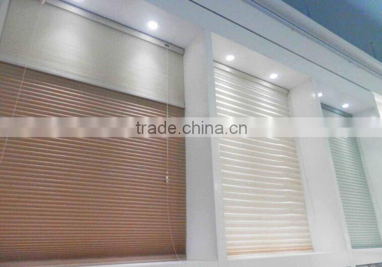 Day & Night 100% polyester shades and pleated blinds for home
