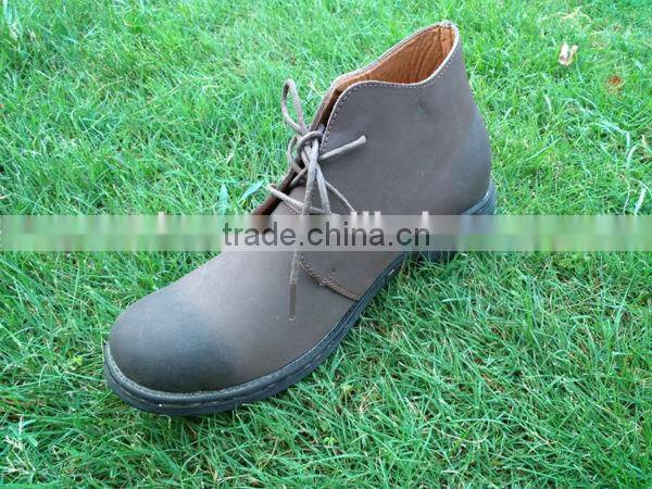 wholesale leisure leather shoes leather work shoes steel toe safety shoes order