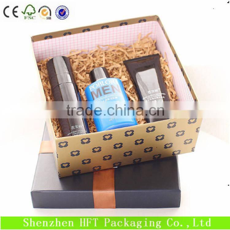 CMYK Printing handmade paper moon cake box with window