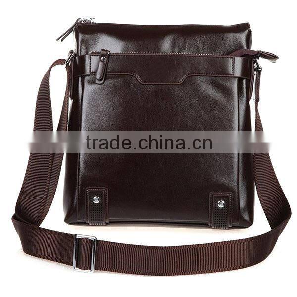 Cheap high quality lightweight men's leather kids briefcase