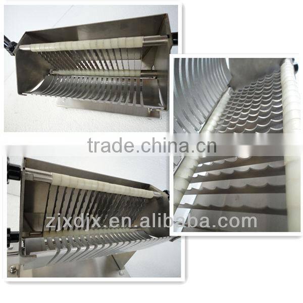 stainless steel manual sausage slicer