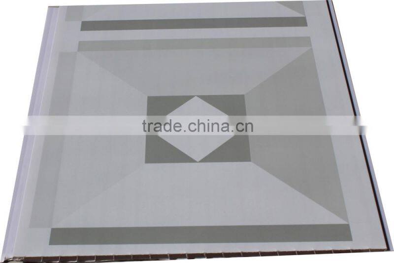 Popular wooden design trasfer printing upvc ceiling panel T040