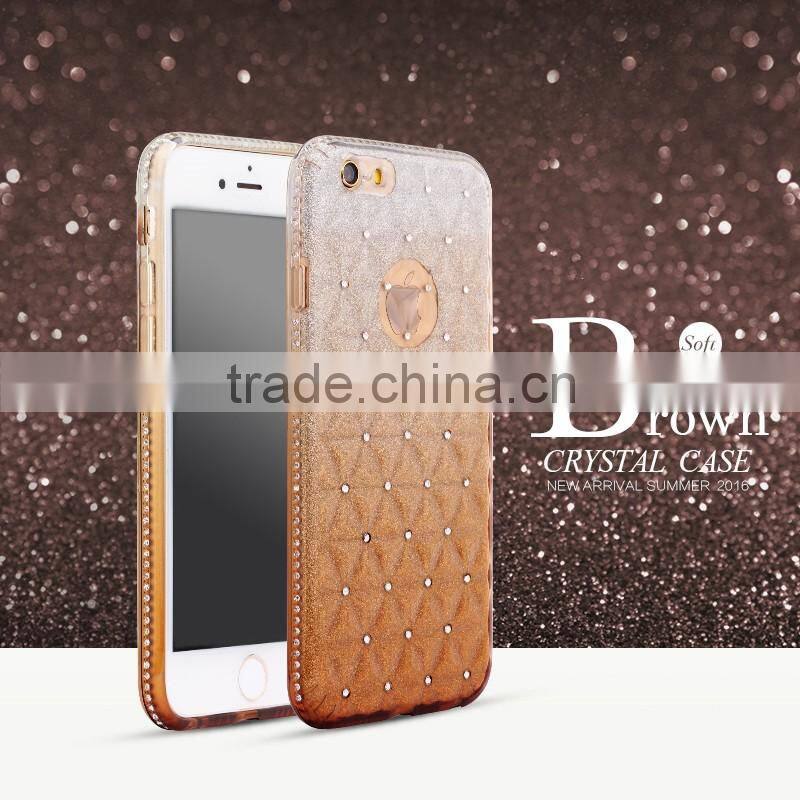 Wholesale phone cover glitter phone case for iphone6 plus