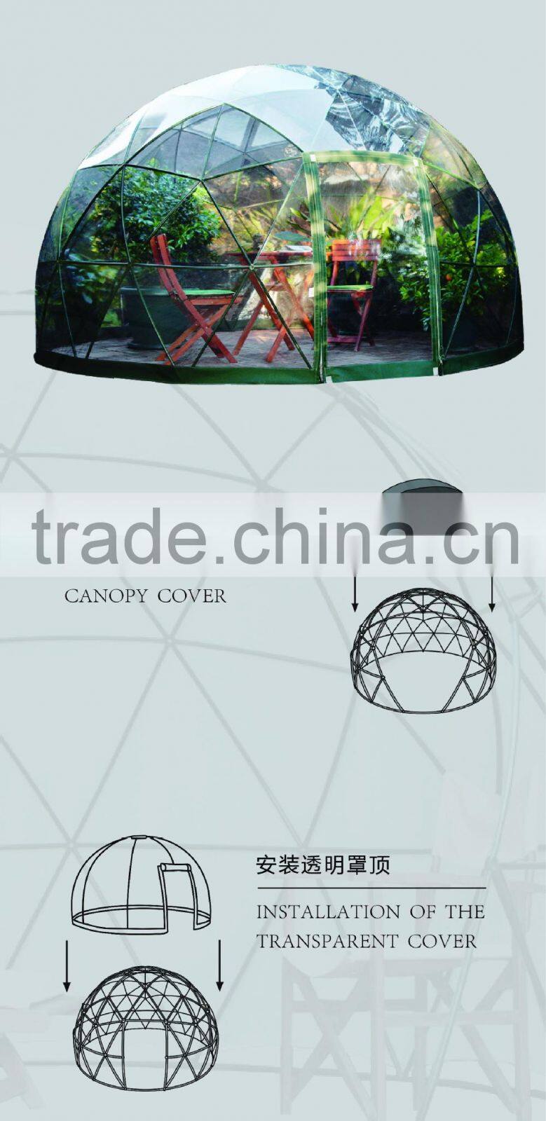 New design vegetable greenhouse at factory price