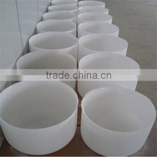 Arc Quartz Opaque Crucible for melting single crystal silicon/Melting clear fused quartz crucible