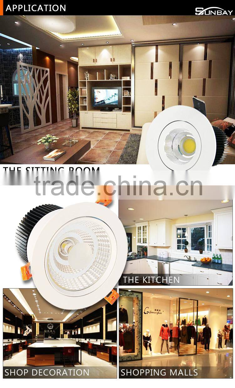 new 3inch 4inch 6inch 8inch led powerful ceiling light 7w led ceiling lighting