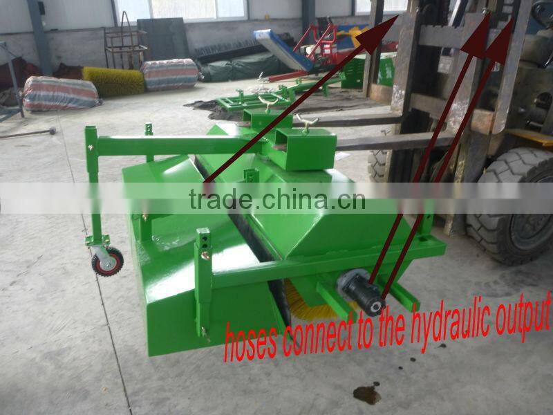 tractor mounted road sweeper