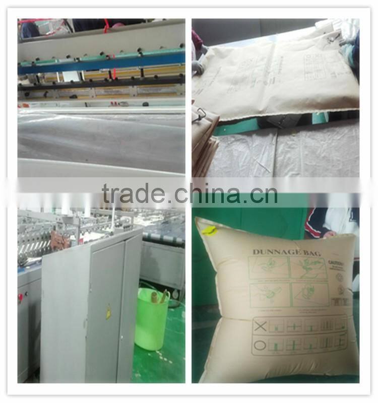 high burst pressure paper dunnage air bags used to protect the goods from being damaged during tansit