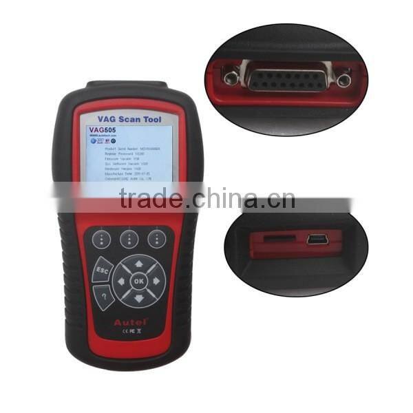Wholesale Price!!!Super function Autel MaxiService VAG505 Scan Tool For AUDI VW SEAT SKODA update online