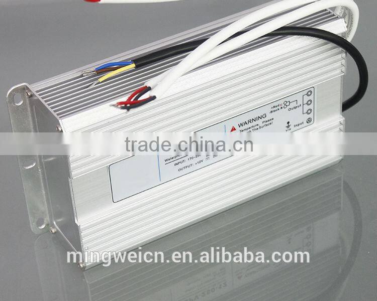 UL approved Waterproof LED switching power supply 250w 12v two years warranty