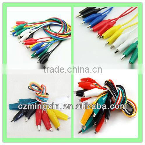 High quality alligator clips with optional cables.