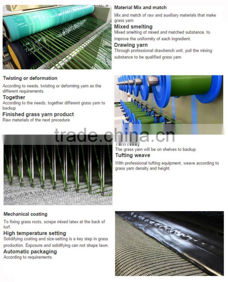 Fine quality football turf