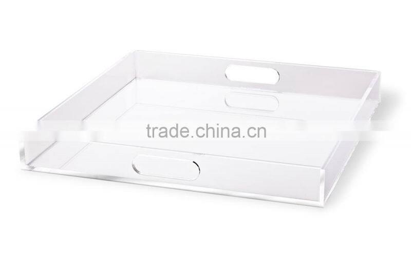High Clear Acrylic Food Display Tray