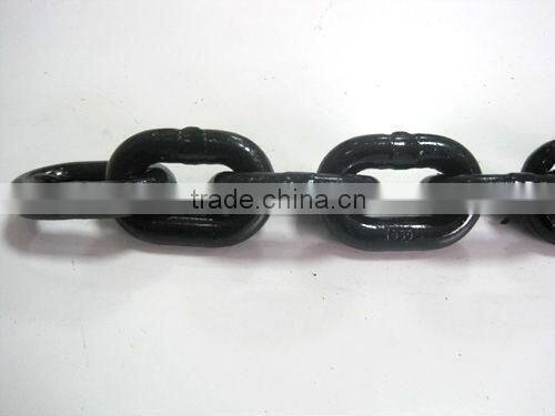 G80 DIN764 electric galvanized welded steel long link chain