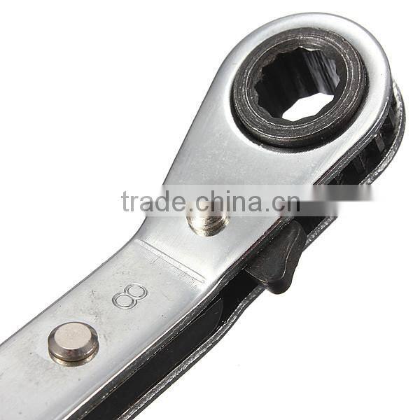 New Metric Offset Ratchet Ring Wrench Spanner Metric Hand Tools DIY AR-91