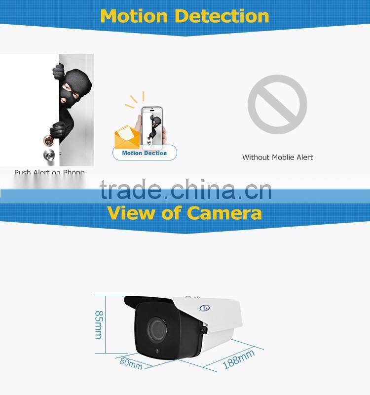 PLV-NC411F external camera with ir warterproof and 4mp resolution for ip camera module