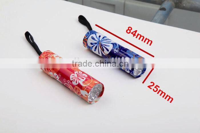 9 led flashlight torch, led torch flashlight waterproof mini flashlight with 9 led, cheap flashlight led