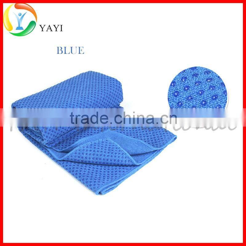 Yoga Pilates Exercise Microfiber Non Skid Yoga Mat Towel