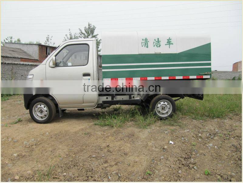 Changan mini sealed dump garbage truck