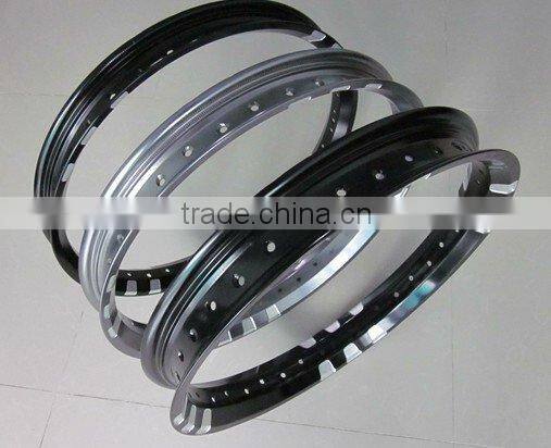 D type motorcycle color rim with CNC processing/Motorcycle alloy wheel rim