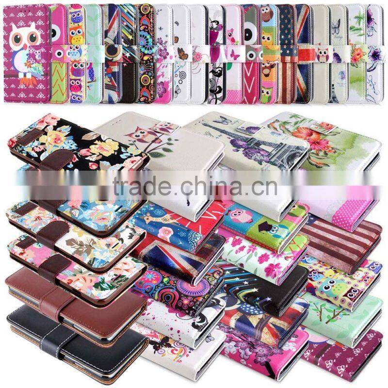 2015 new wholesale hot selling Leather flip wallet mobile phone case cover for Sony xperia Z4