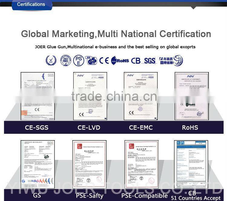 XL-T100 100W CE ROHS hot melt glue gun