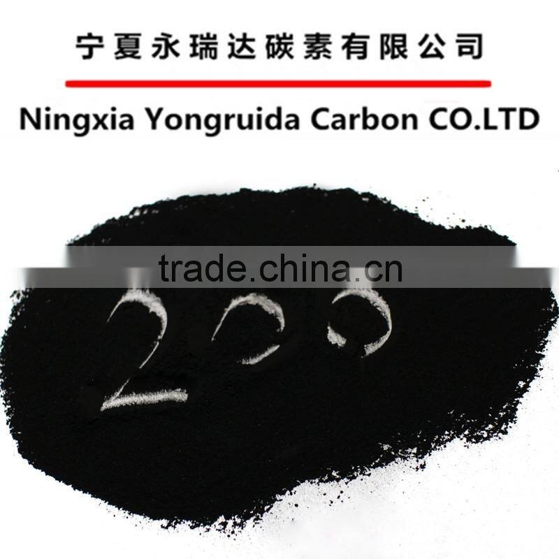 Low ash chemical wood based powder activated carbon for sale