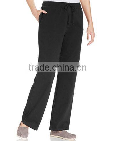 Custom china manufacturer eco-friendly blank loose casual cotton jogging pants for women