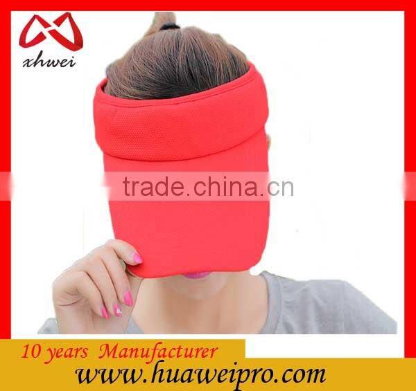 Headwear Factory Wholesale Fashional Visor Cap Custom Sun Visor Hat Woman