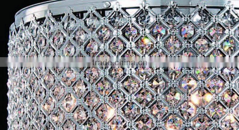 Residential best quality modern crystal pendant lighting/chandelier crystal 11531