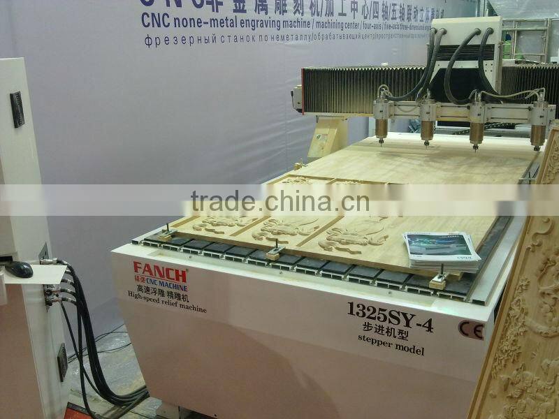 FANCH 4 Heads cnc woodworking machinery price FC-1325SY-4
