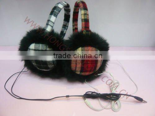 HSET207 earmuff headphone in ear muffs