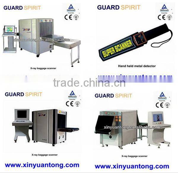 XJ6550 High penetration X-ray Baggage Scanner, X-ray Luggage Scanner for Exhibition Hall