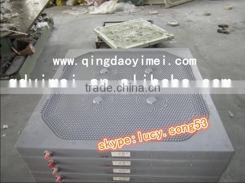 Manual plate and frame type filter press