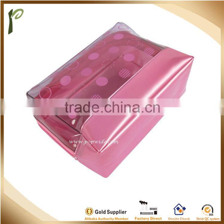 Popwide 2015 New Arrival PVC Transparent Cheap packing bag