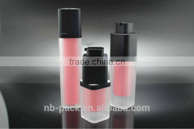 Square rotary airless bottle