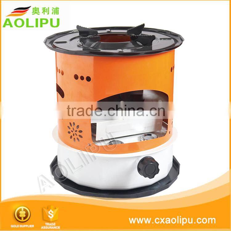 Cooking and heating kerosene stove and camping stove