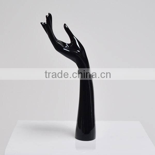 elegant white fiberglass mannequin hand for jewelry display