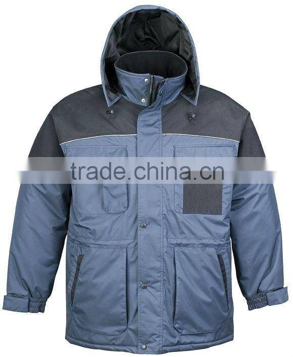 Winter jacket with seam taped