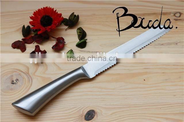 13" High quality with best price stainless steel kitchen bread knife BD-K6633