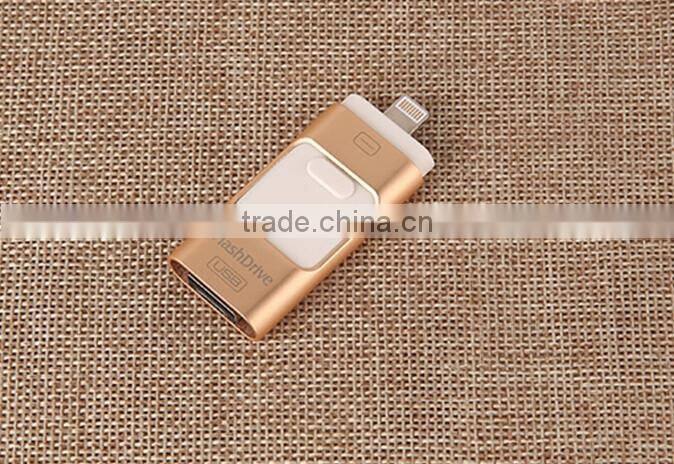 New products 2016 iflash drive mobile phone custom otg usb flash drive