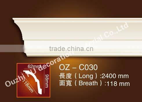 decorative pu corner moulding with high quality