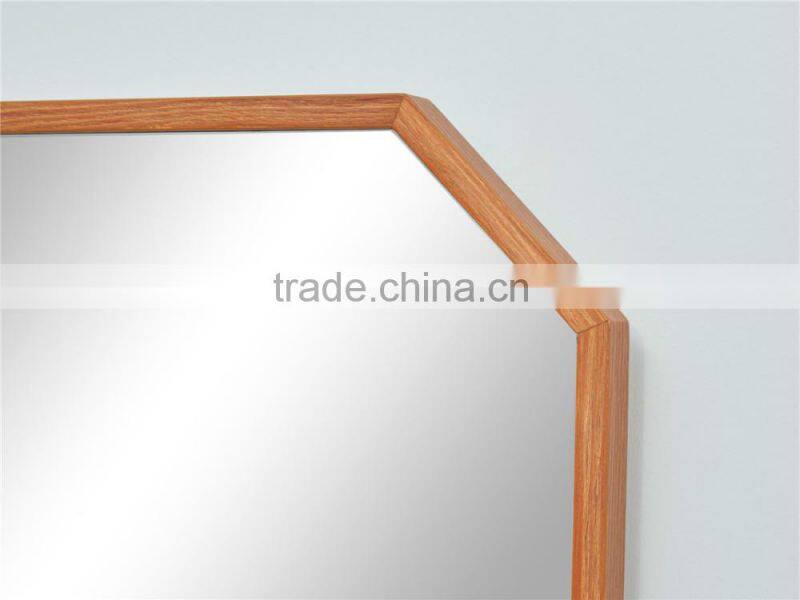 Modern high glossy white dresser with mirror in bedroom furniture set