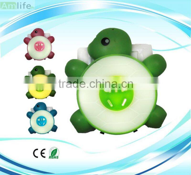 Energy saving smart light turtle voice sound sensor light baby small night LED light